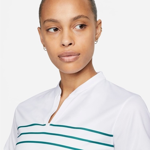 NWT! Nike Dri-FIT Victory
Women's Striped Polo - Multiple Sizes - Picture 3 of 6
